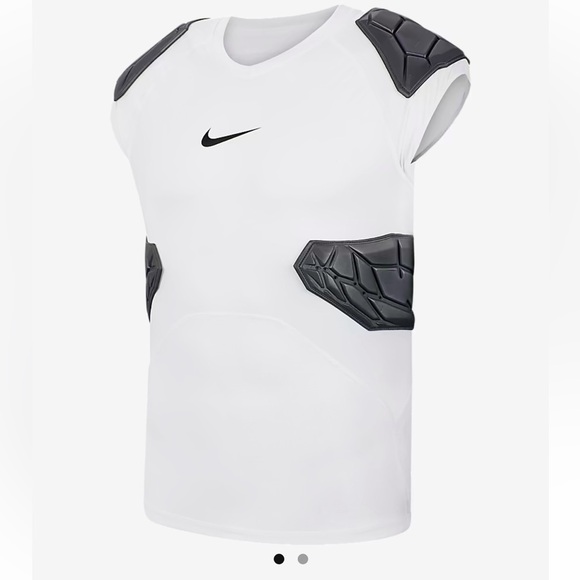 Nike Pro HyperStrong Men's 4-Pad Football Top AQ2733-100 Size Medium NWT - Picture 1 of 6